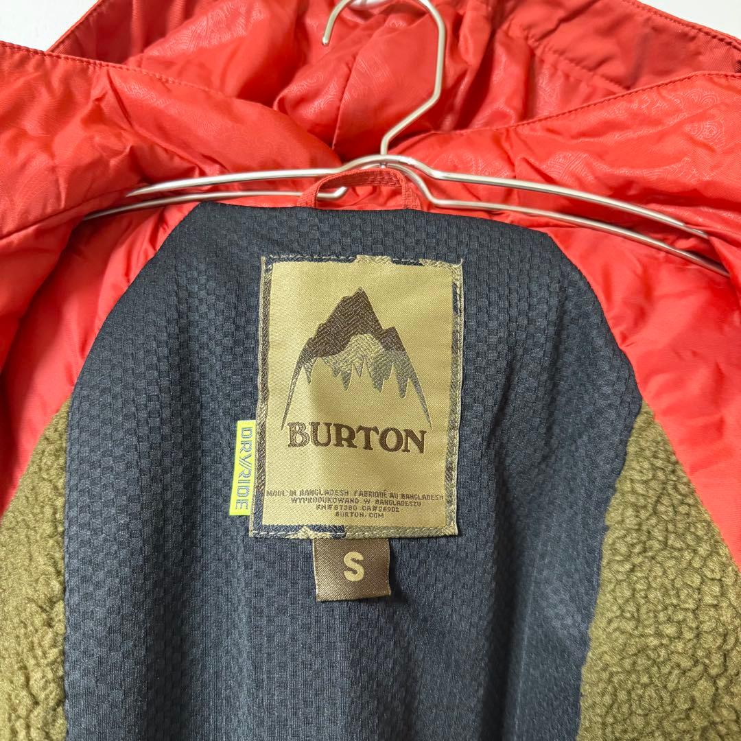 美品 BURTON DRYRIDE バートン スノーボードウェア スキー 刺繍