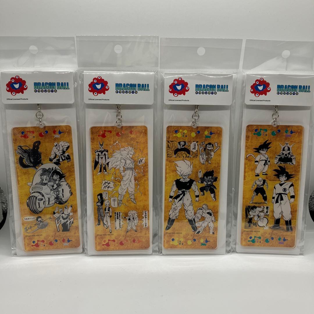 ドラゴンボール 大阪万博限定 アクリルキーホルダー 4点セット-国内
