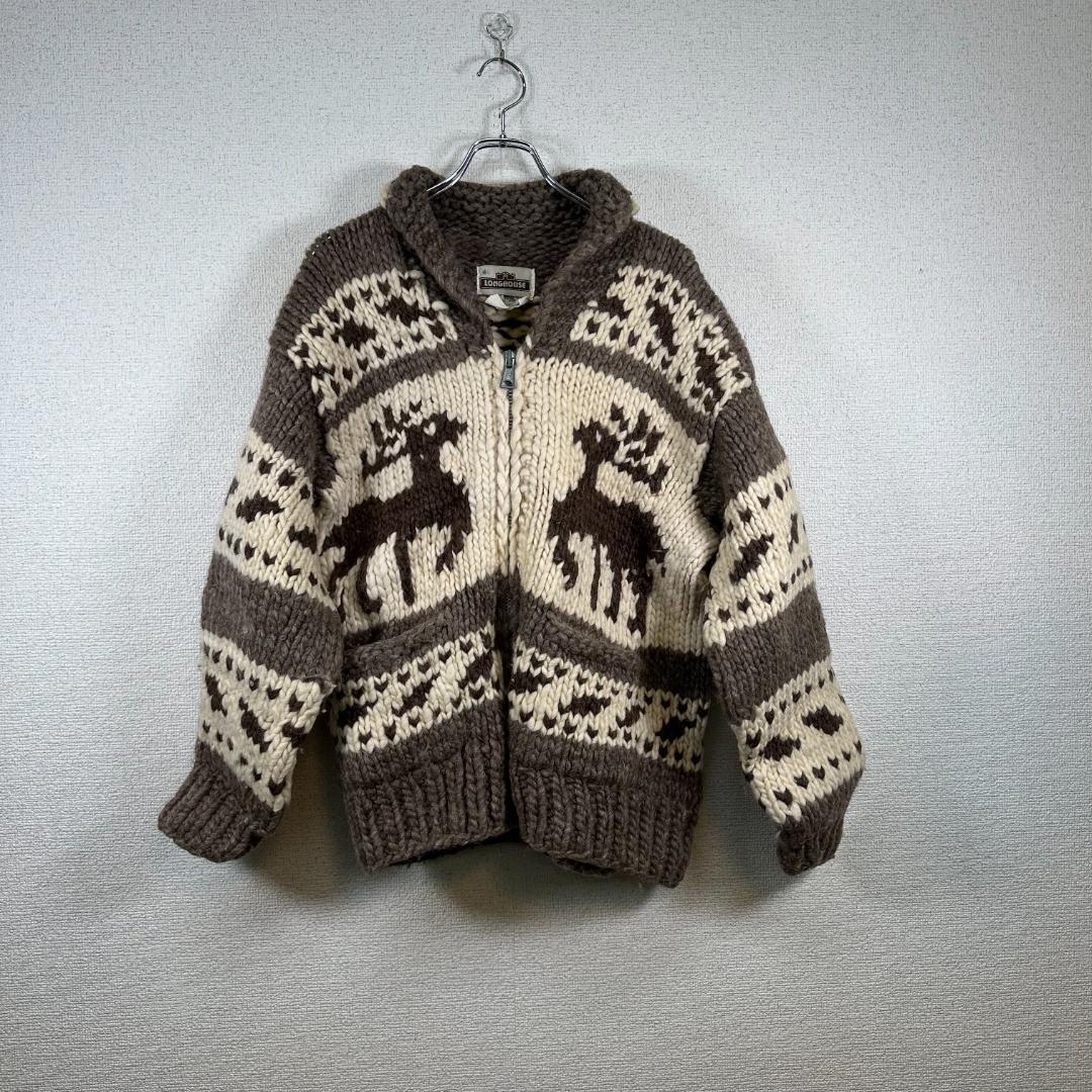 LONGHOUSE（ロングハウス）ウールカウチンセーター ジ サイズ40 - メルカリ