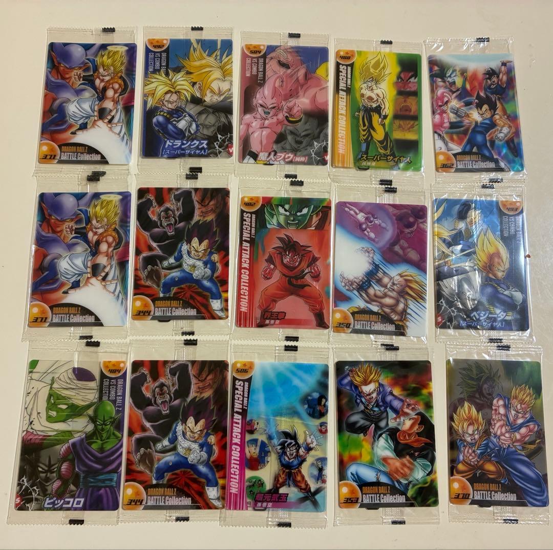 ドラゴンボール 森永 ウエハースカード 111枚(未開封75枚+開封36枚)！