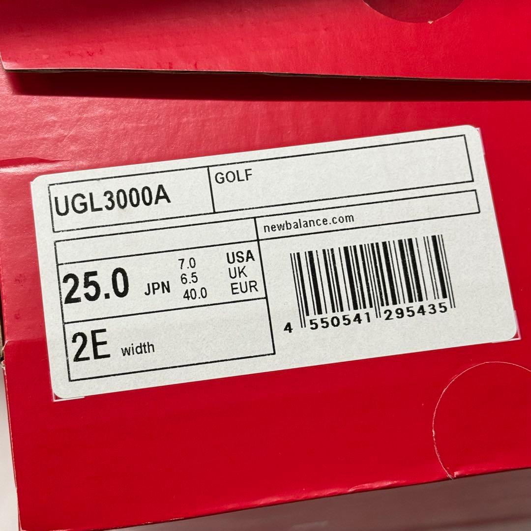 ニューバランス ゴルフシューズ　UGL3000A 25cm