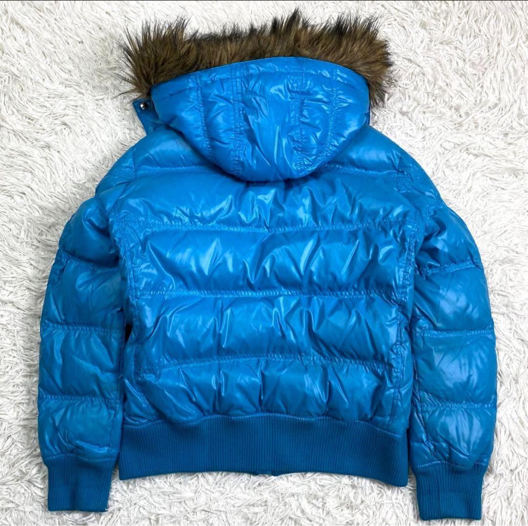 希少色✨Y2K 00s OLD UNIQLO プレミアムダウン 光沢 肉厚 M