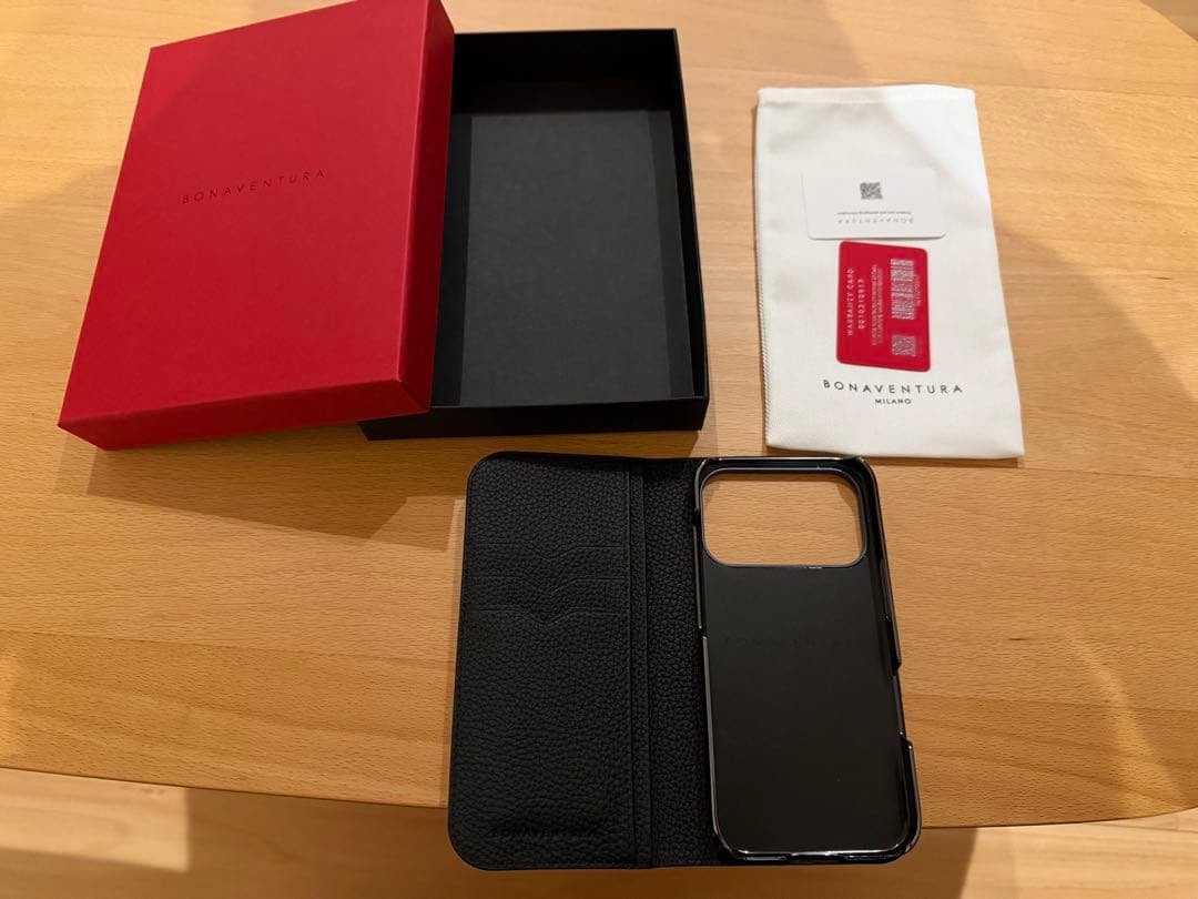 BONAVENTURA 手帳型iPhone17Pro 早い者勝ち