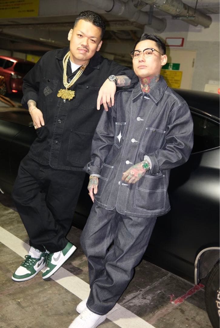 BUDSPOOL GAKKIN 舐達麻 麻 LOGO DENIM JACKET - メルカリ