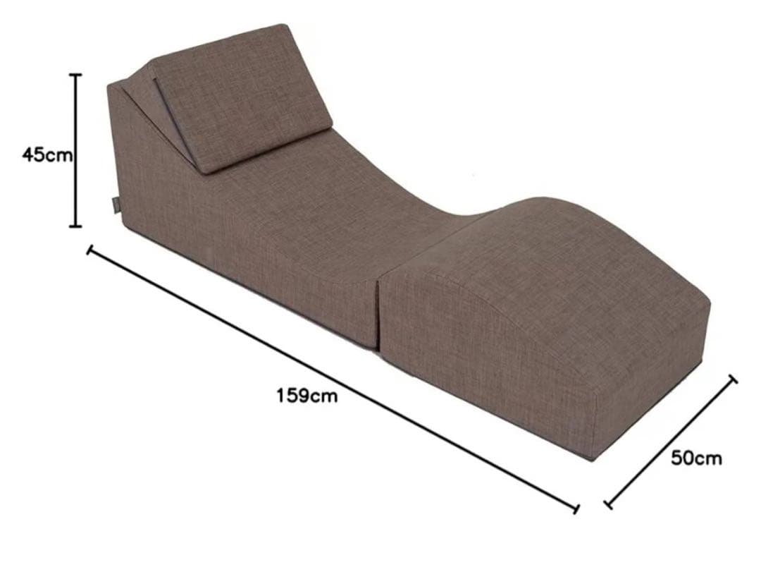 ALZIPシングルソファWAVY 折りたたみソファ