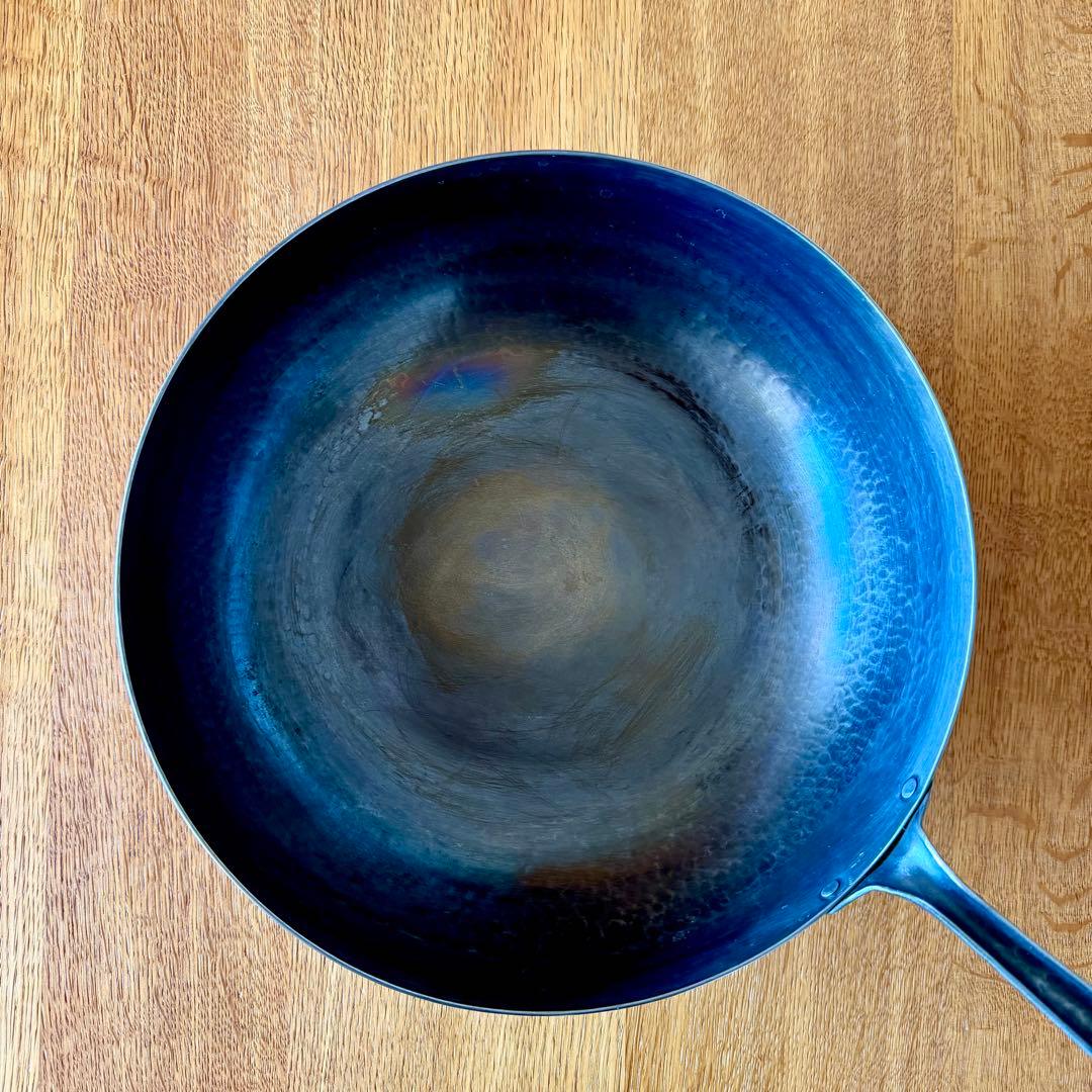 羽生直記さん フライパン 深型 中華鍋 ウォックパン 打ち出しフライパン