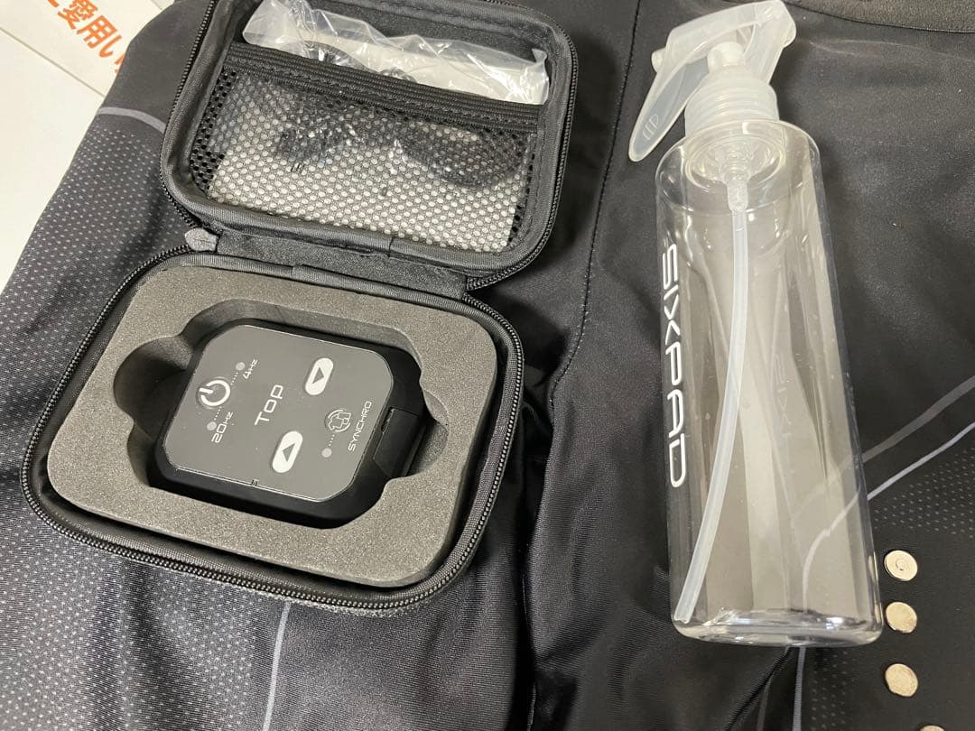 SIXPAD EMSトレーニングスーツ上下セット スーツM パンツLサイズ