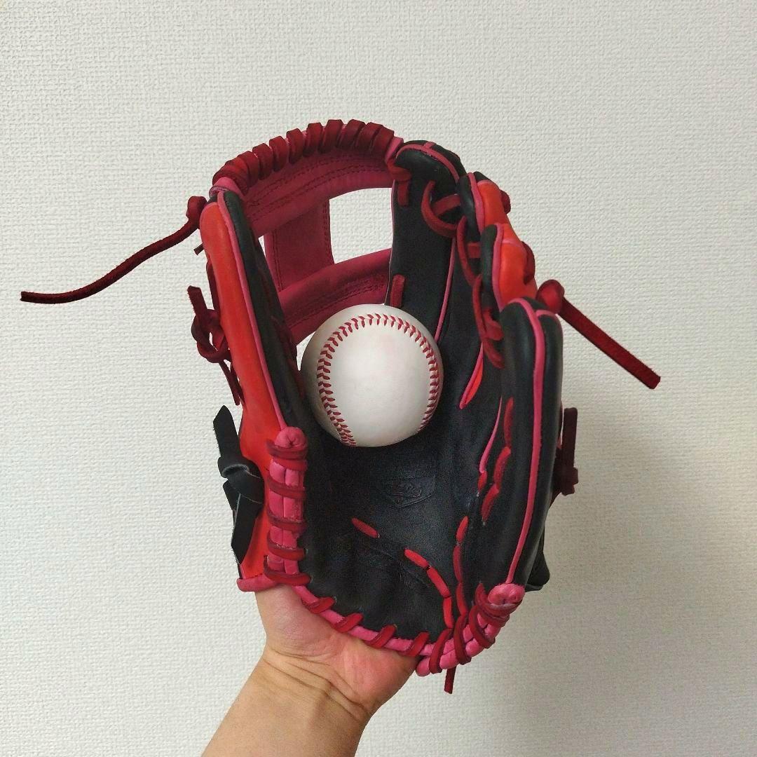 054 グラブワークス 美品 型良 硬式 内野手用グローブ