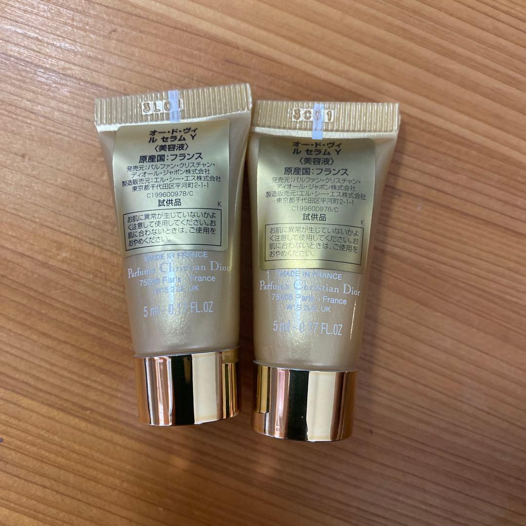 Dior オー ド ヴィル セラム ヴィラ クレーム ヴィユー エ レーヴル