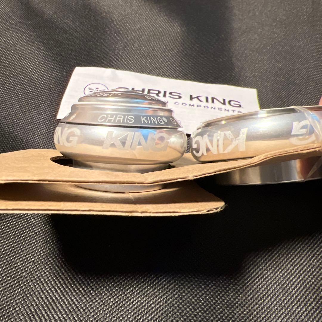 CHRIS KING ヘッドセットシルバークリスキング 1-1/2 未使用