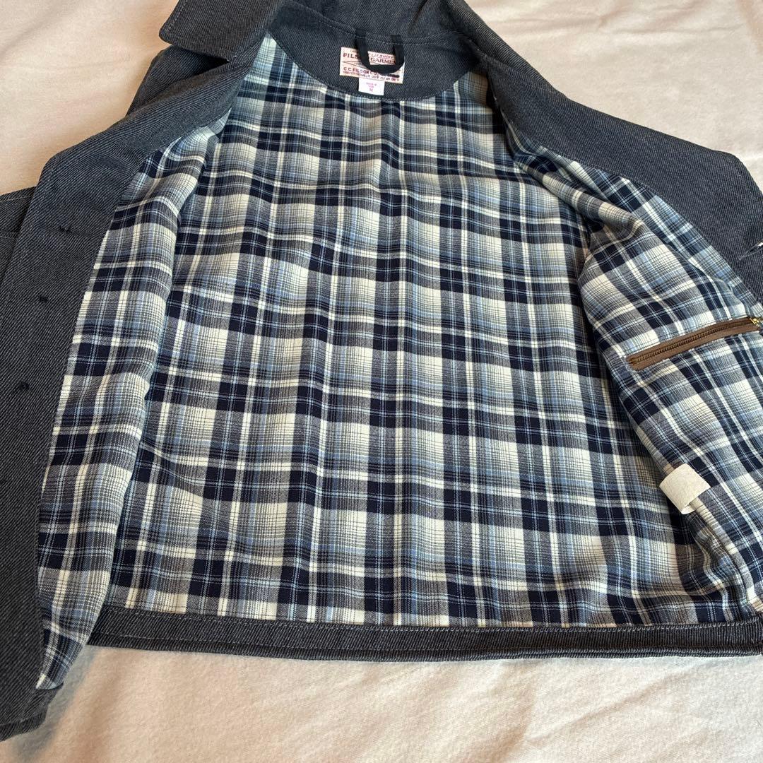 酢*様 USA製 フィルソン ウィップコード襟付きベスト M ウール