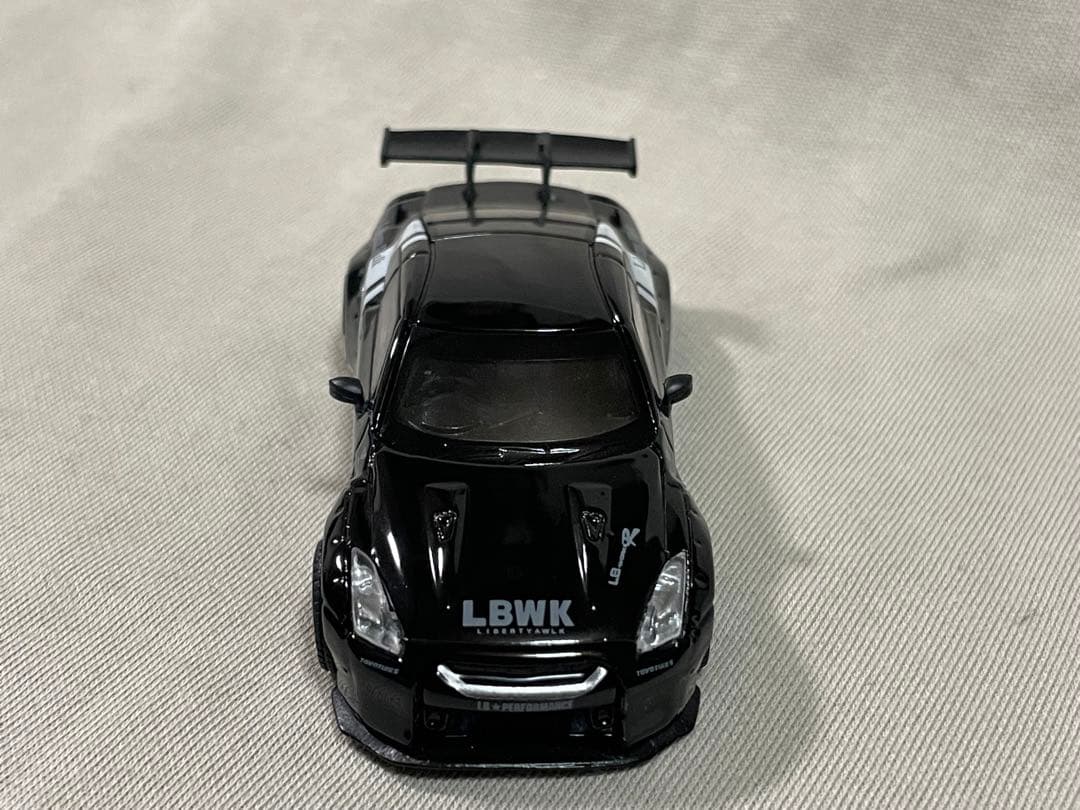 MINI GT 1/64 LBワークス 日産GT-R ブラック 希少 LBWK