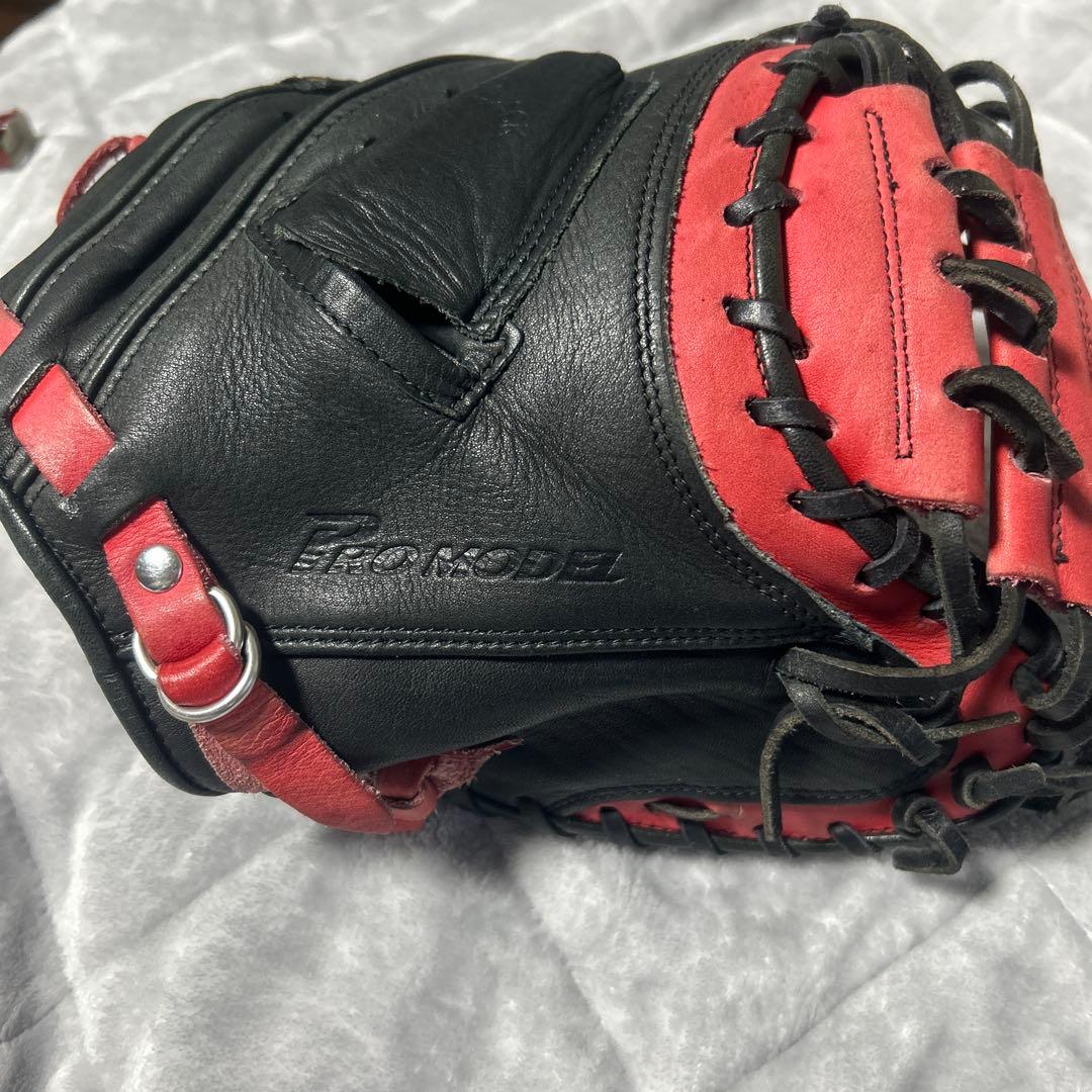 K*T様 ZETT ゼット 矢野燿大モデル キャッチャーミット 軟式野球グローブ