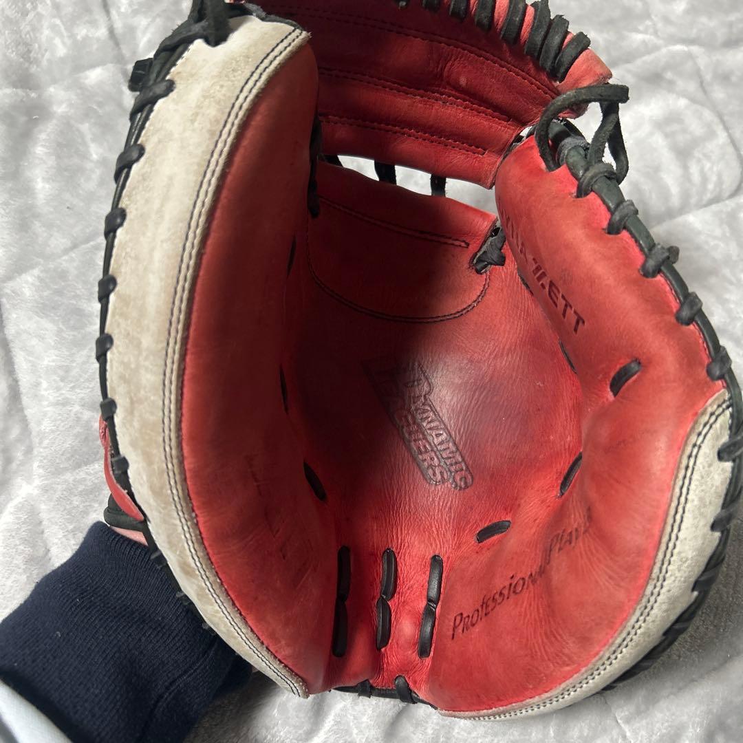 K*T様 ZETT ゼット 矢野燿大モデル キャッチャーミット 軟式野球グローブ