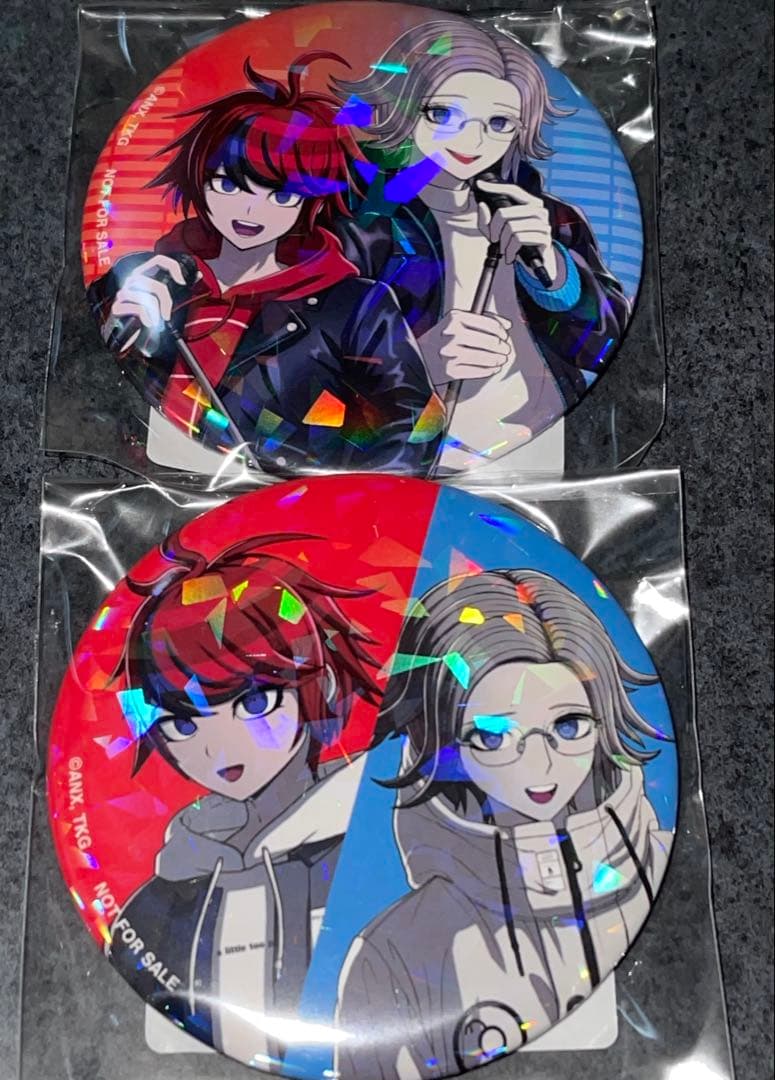 ハンドレッドライン タワレココラボ 蒼月衛人 澄野拓海 特典缶バッジ 2