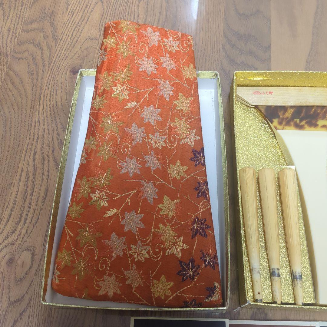 【7点セット】ふじ印 高級品津山撥七五 鼈甲撥べっこうばち ベッコウバチ 三味線