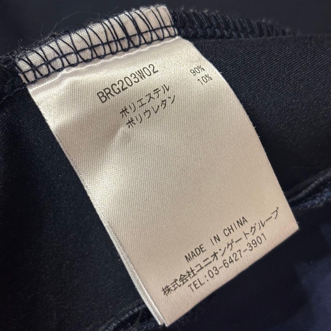 BRIEFING GOLF 3Dロゴパーカーレディース　ブラックネイビーSサイズ