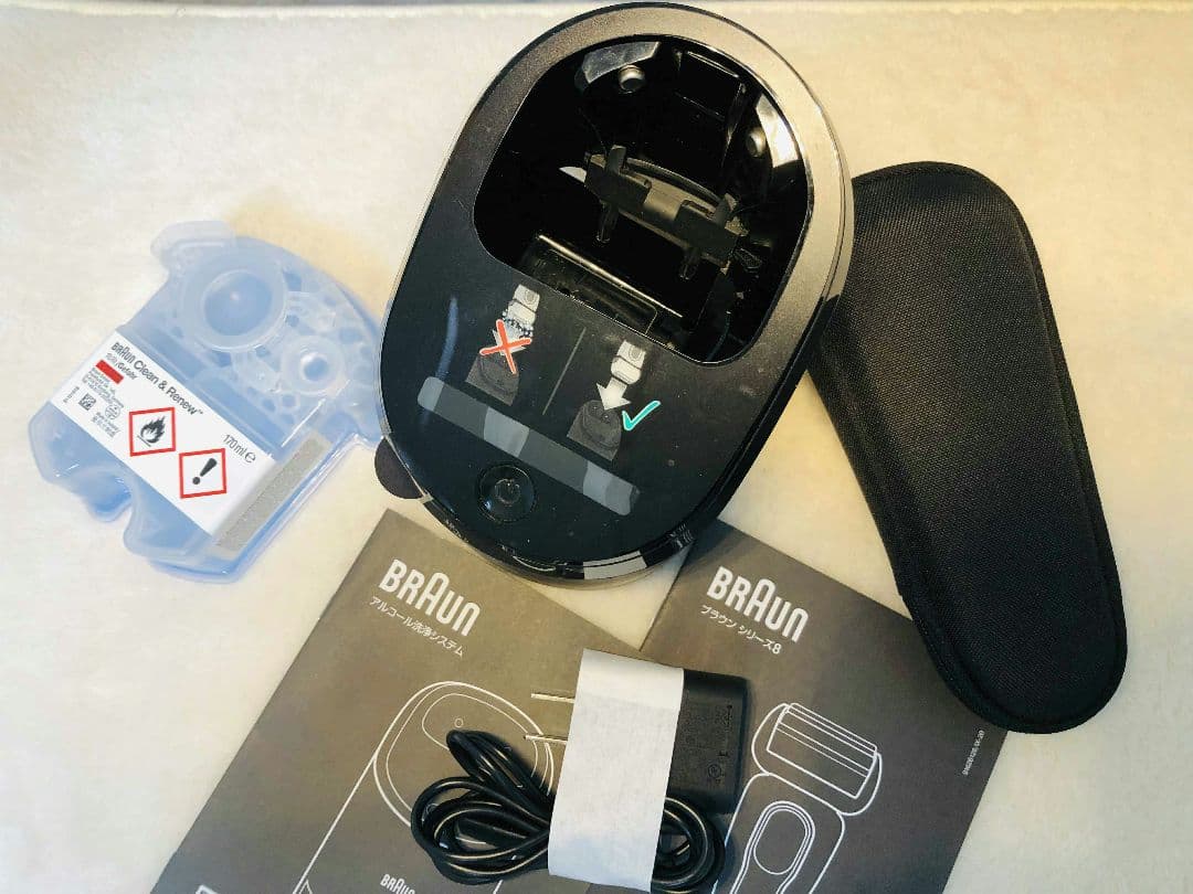 【美品】Braun S8 8467cc ブラウンシリーズ8 メンズ電気シェーバー