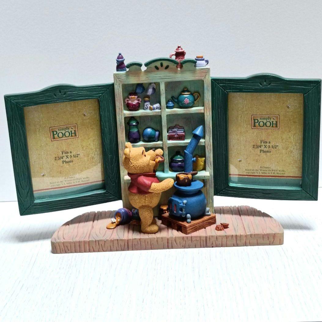 ディズニー くまのプーさん フォトフレーム 写真立て ビンテージ