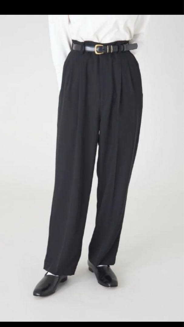 foufouトロタックスラックス ブラック Ｍサイズ