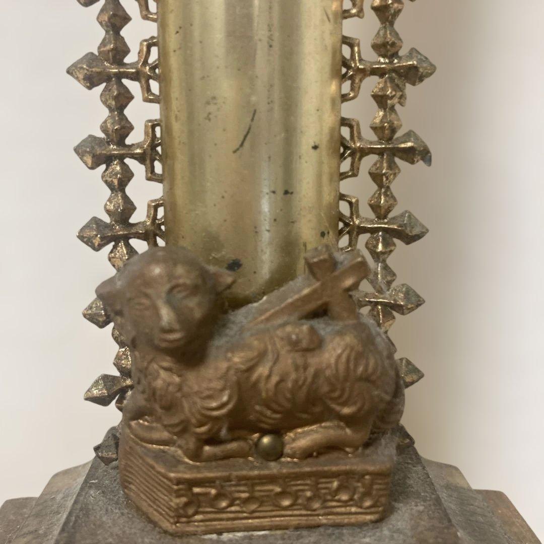 アンティーク十字架 キリスト像付き　フランス