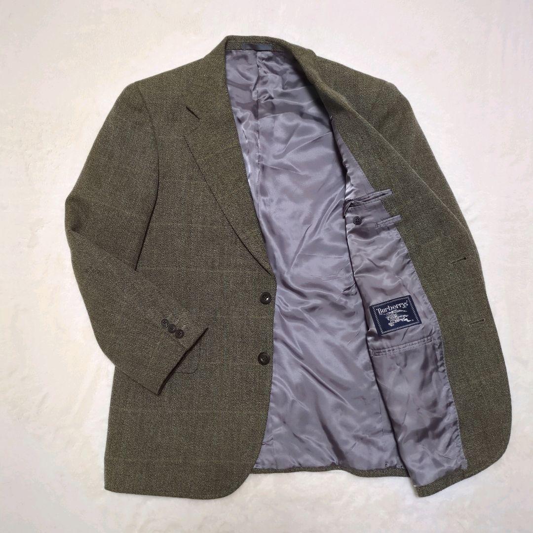 バーバリー テーラードジャケット シングル 2B サイズAB4(S) チェック