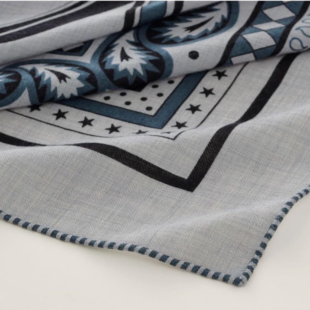 【新品未使用】エルメス HERMES カシシル　四輪馬車の車輪 バンダナ 正規品