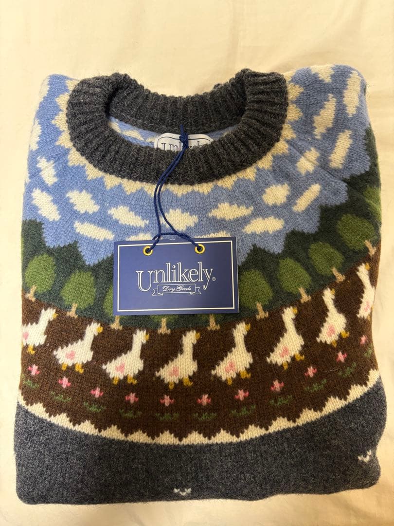 アンライクリー ニット Unlikely Fair Isle “Duck” - メルカリ