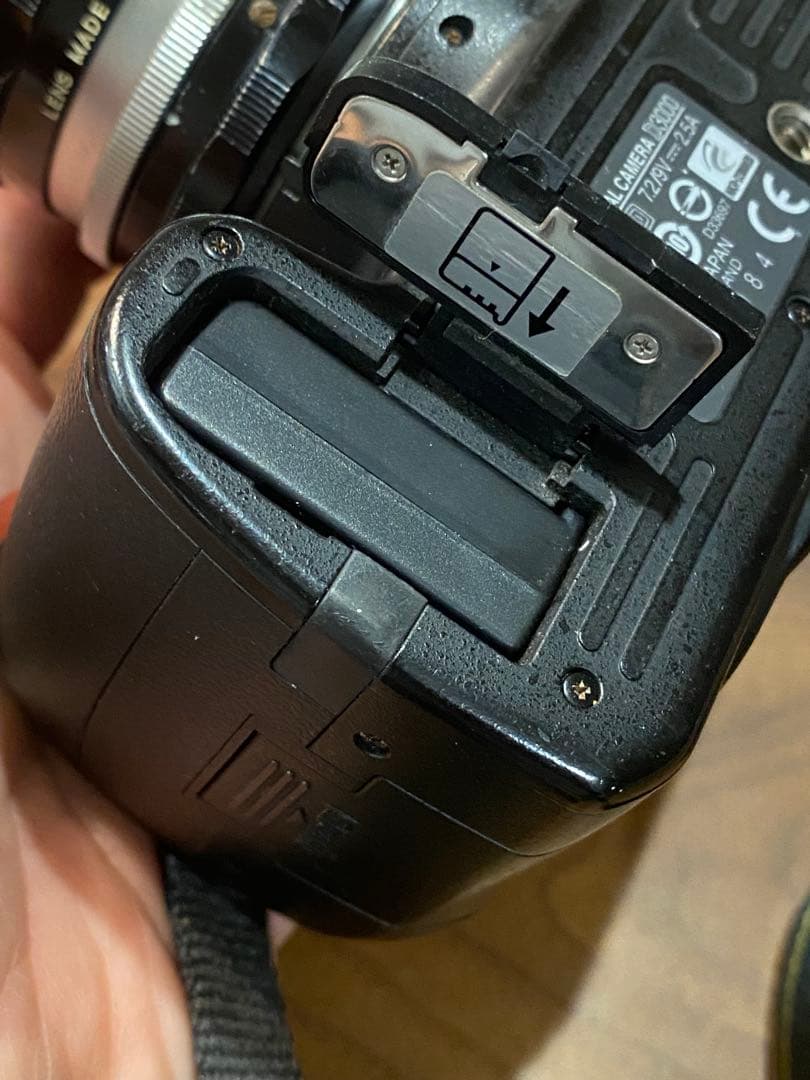 Nikon D3000 CCDデジタル一眼　ニッコール50mmオールドレンズ付