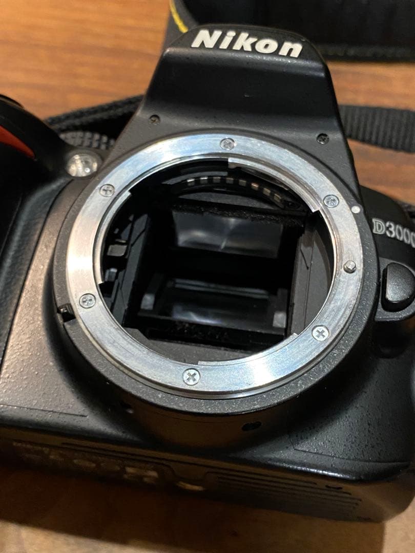 Nikon D3000 CCDデジタル一眼　ニッコール50mmオールドレンズ付