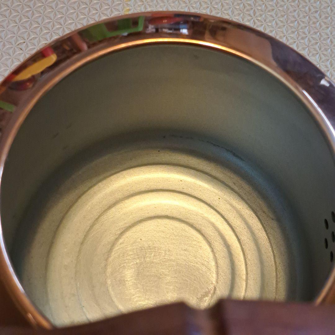 森井金属 カナディアンケトル 銅製やかん 木製ハンドル ブロンズ morico