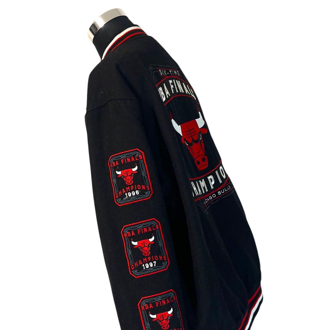 ✨限定品✨JH Design シカゴブルズ スタジャン リバーシブル 両面刺繍