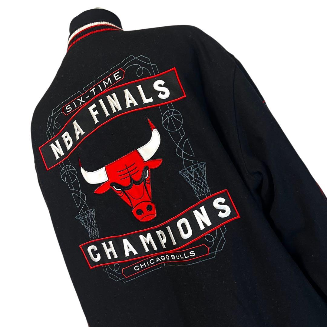 ✨限定品✨JH Design シカゴブルズ スタジャン リバーシブル 両面刺繍
