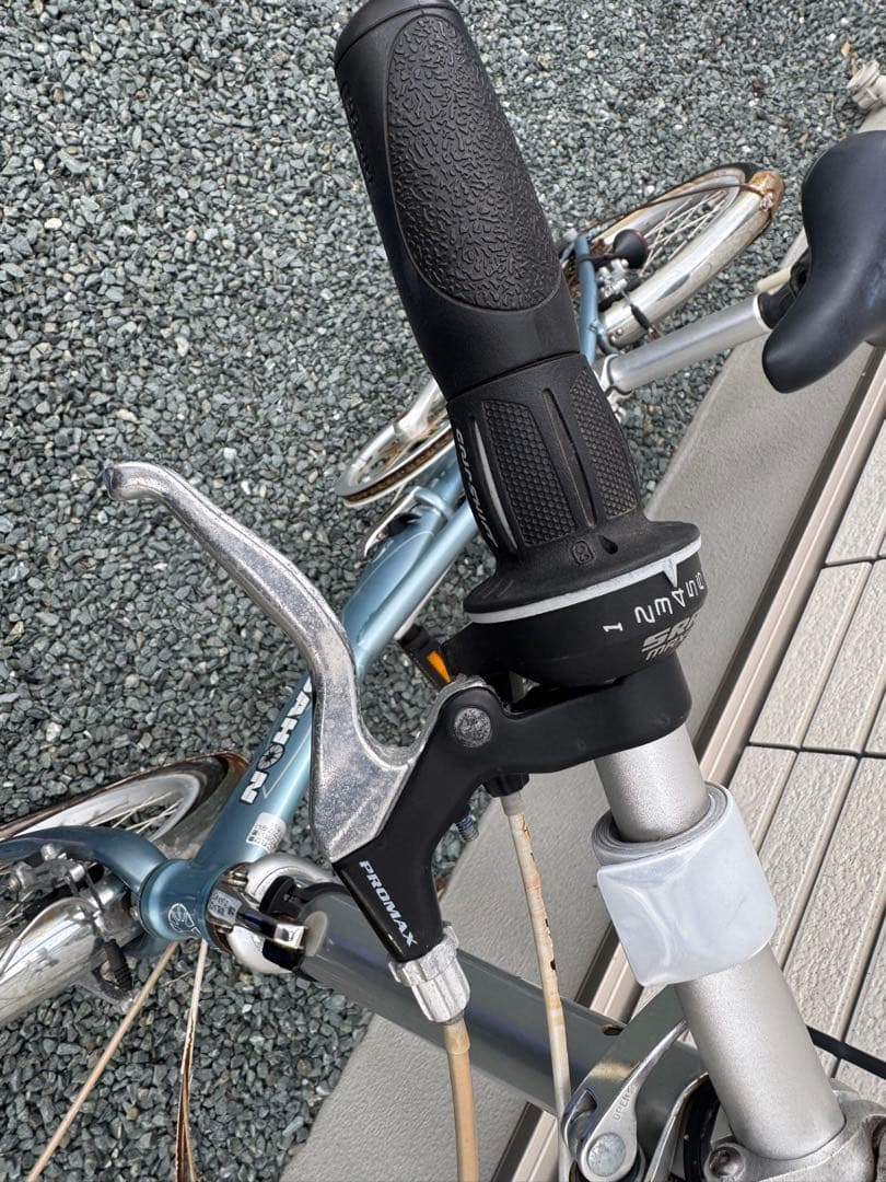 DAHON impulse 折りたたみ自転車 青