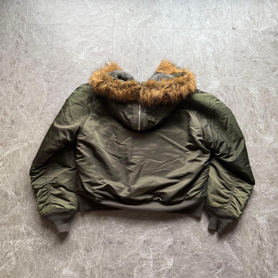 ALPHA N-2B MA1フライトジャケット 短丈