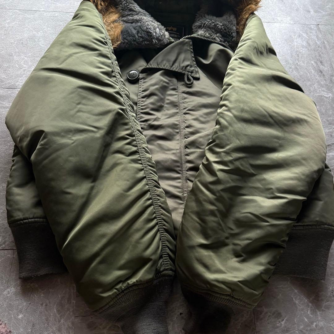 ALPHA N-2B MA1フライトジャケット 短丈