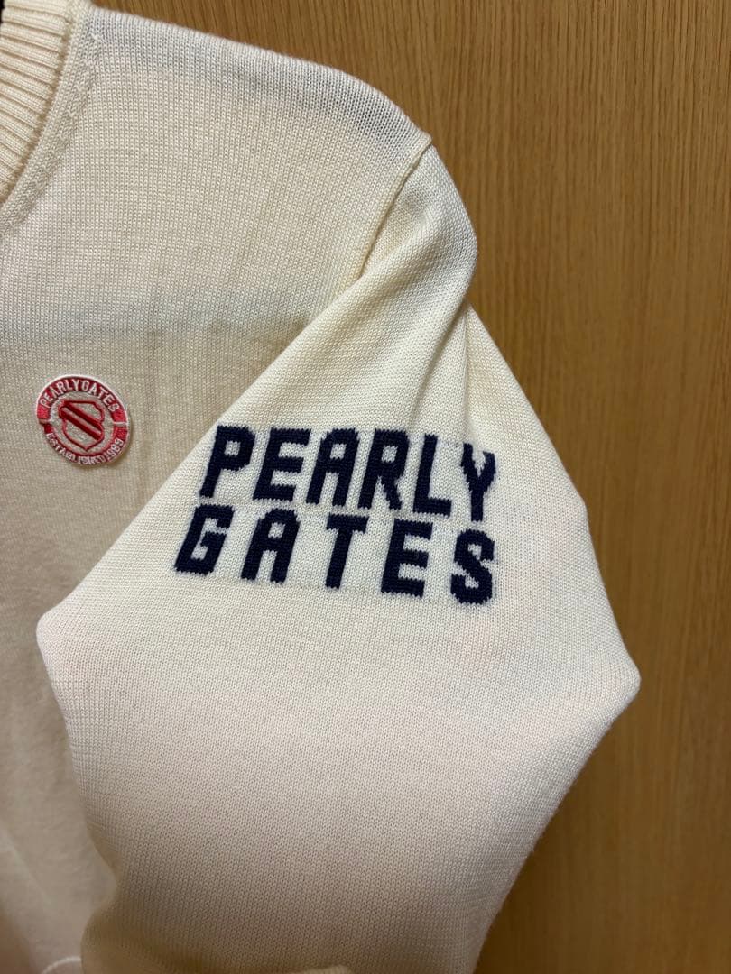 PEARLY GATES PGロゴセーター サイズ4