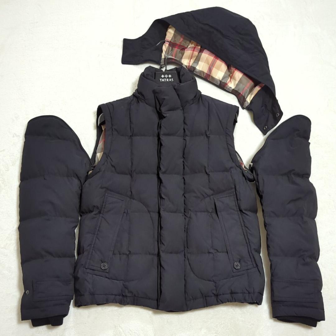 マッキントッシュロンドン 4way ダウンジャケット ハウスチェック