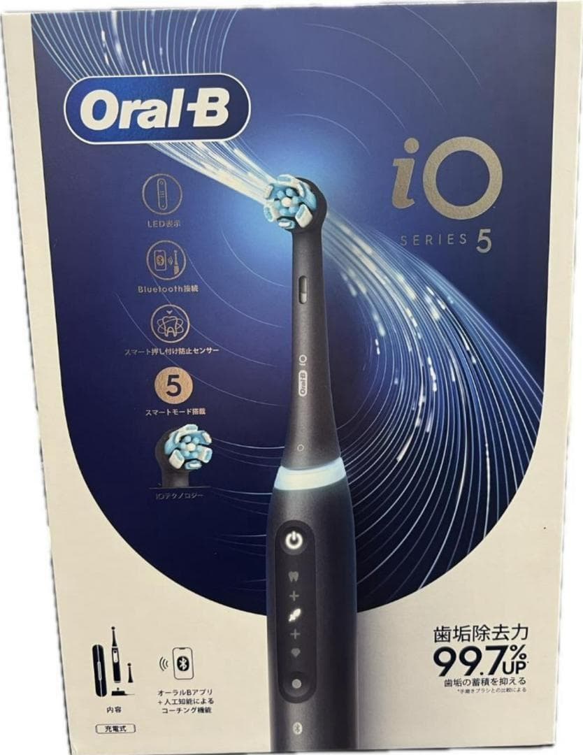 ブラウン 電動歯ブラシ オーラルB iOシリーズiO5 IOG52J62KBK④ iO5 | 電動歯ブラシ【ブラウンオーラルB】