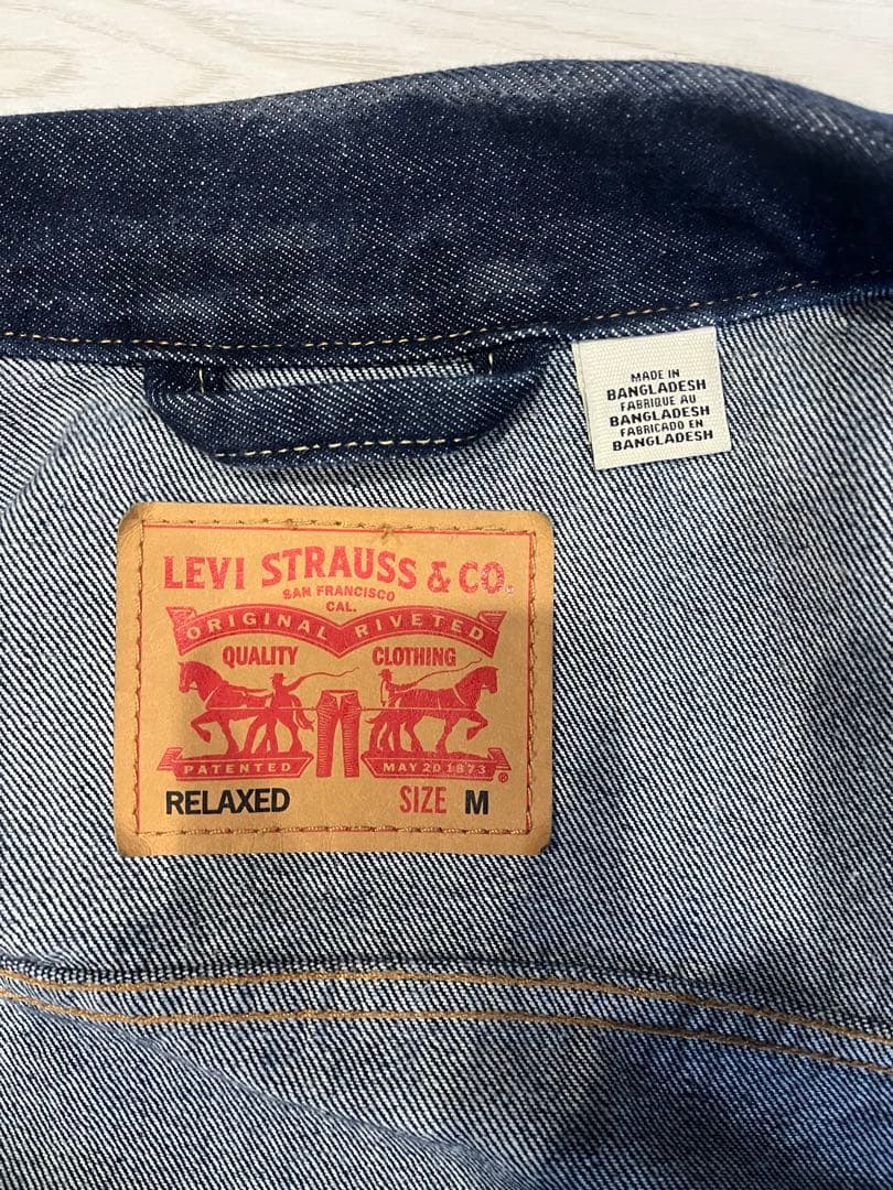 LEVI'S リラックスフィット デニムジャケット M
