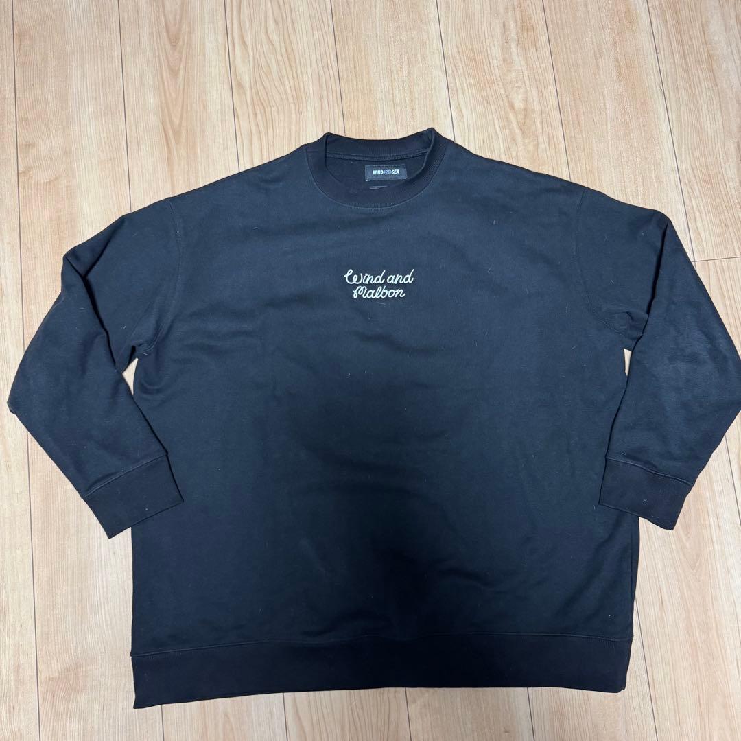 WIND AND SEA × MALBON GOLF スウェット
