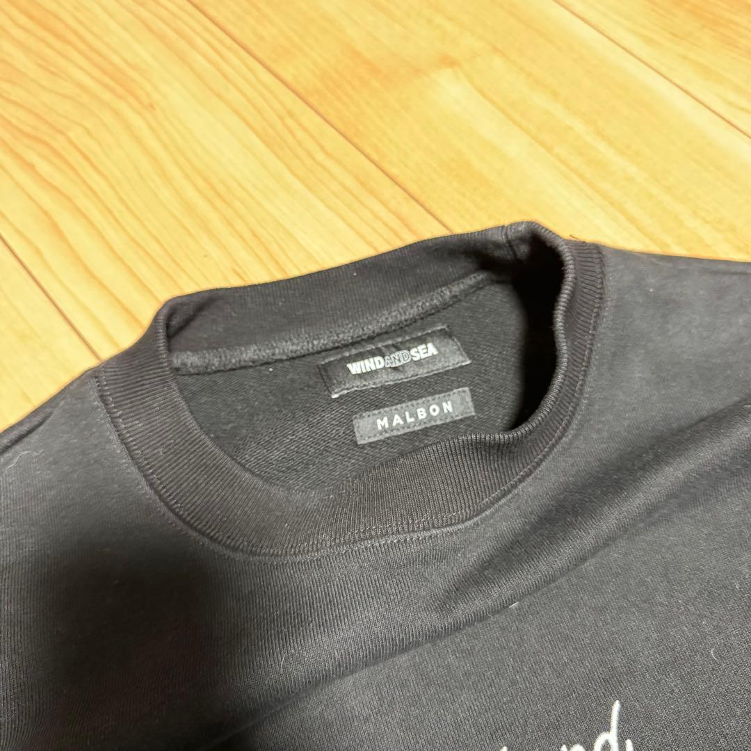 WIND AND SEA × MALBON GOLF スウェット