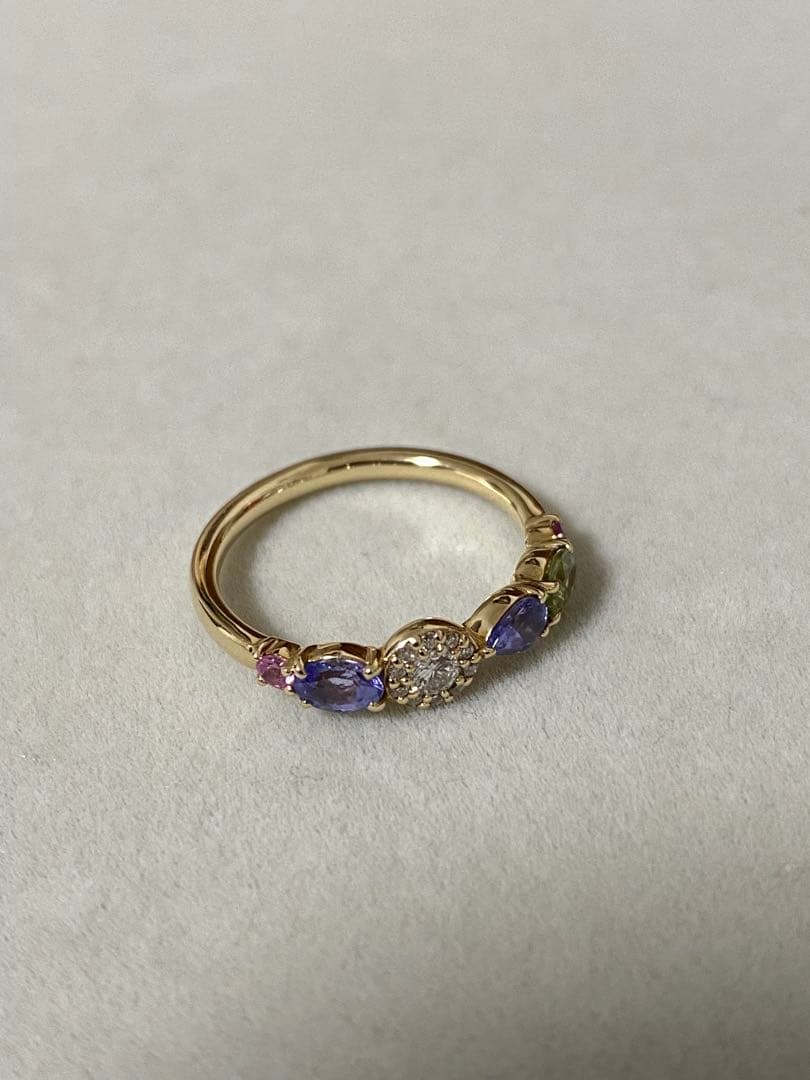 パーセルジュエリー リング サンクルール K10 - メルカリ