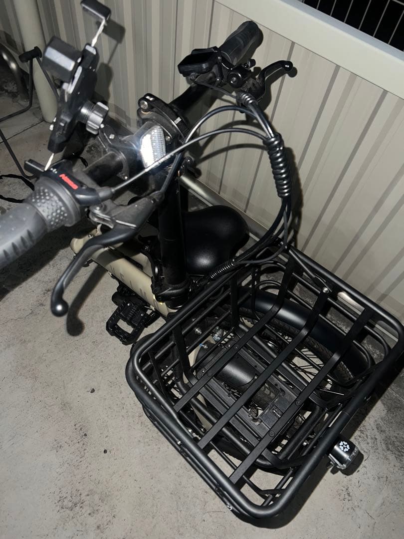 VELMO PANORAMA ベージュ　電動アシスト自転車　折りたたみ式