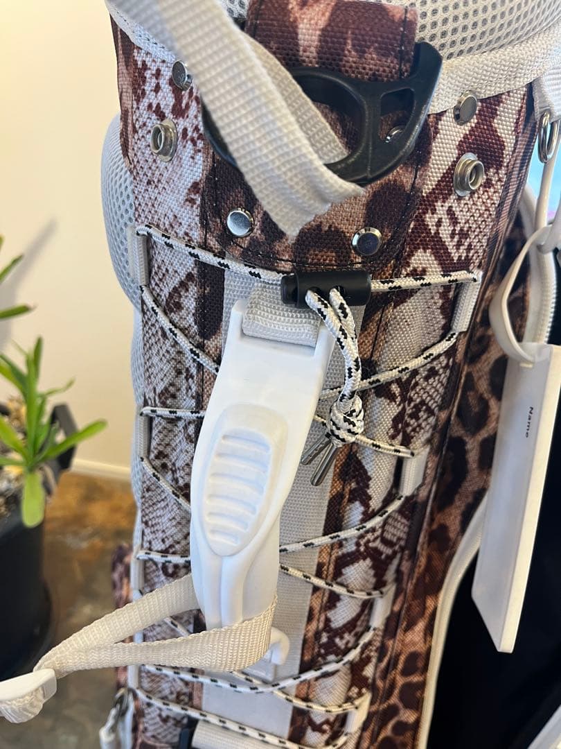 【限定柄】パーリーゲイツ ヒョウ柄 ゴルフバッグ　キャディーバッグ