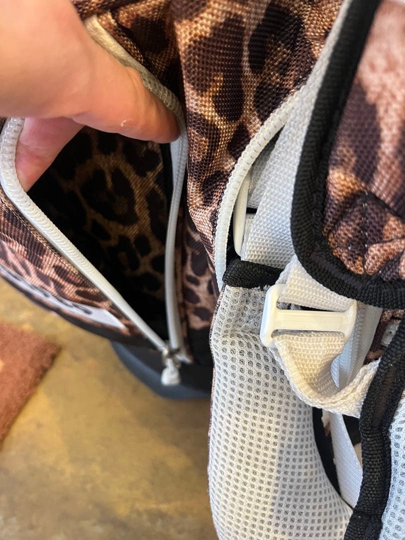 【限定柄】パーリーゲイツ ヒョウ柄 ゴルフバッグ　キャディーバッグ