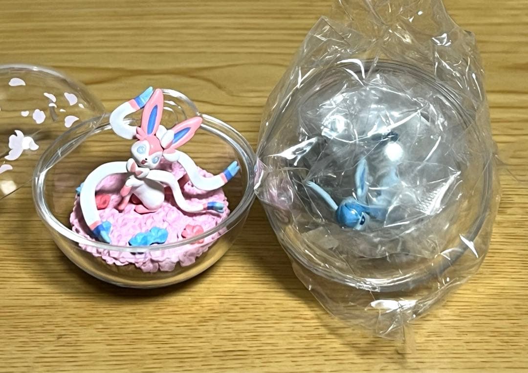 ポケモン　テラリウム　ブイズ　リーメント　フィギュア　ニンフィア　ブラッキー