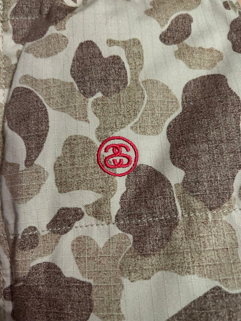 STUSSY リバーシブル　ダウンベスト