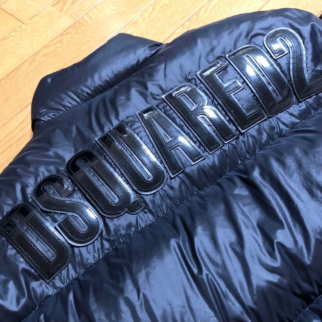 DSQUARED2 ディースクエアード ビック背面ロゴ付き ダウンジャケット
