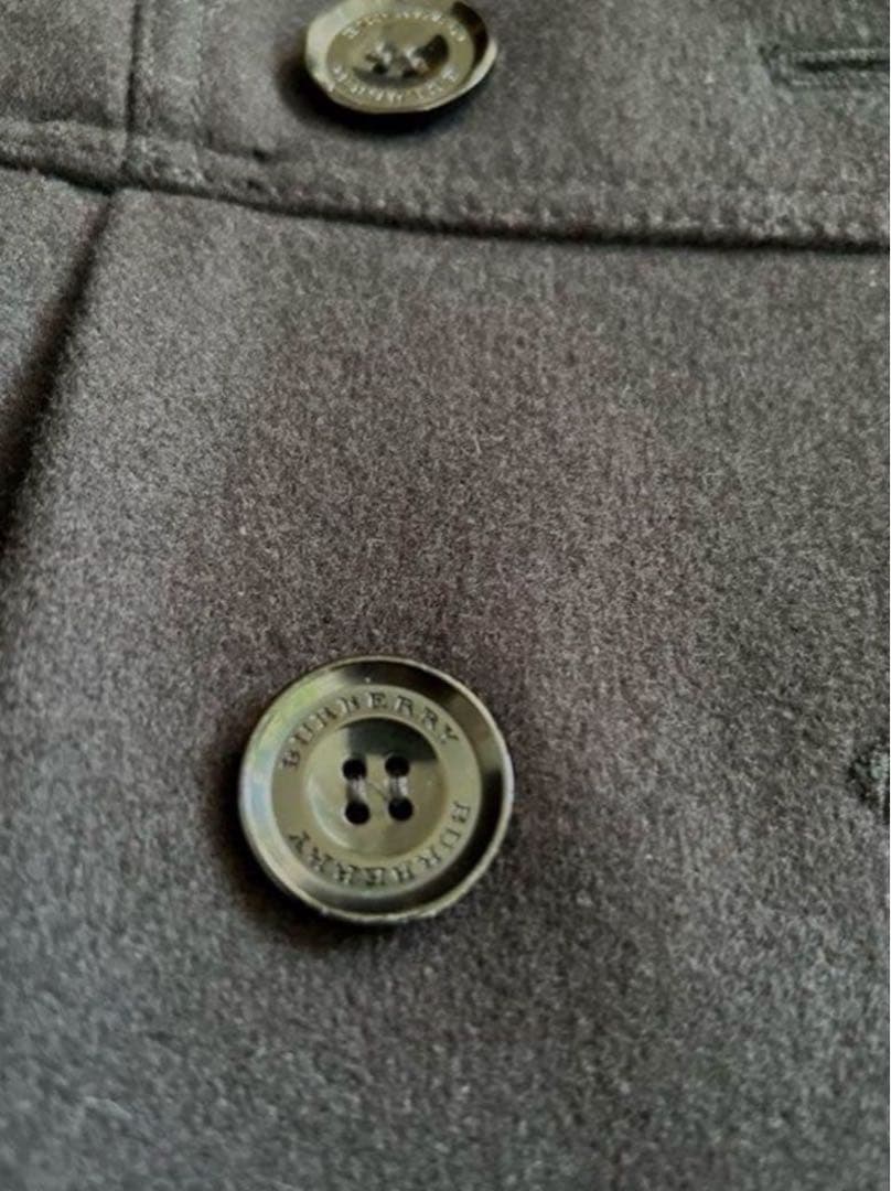 ★美品★ 【Burberry】バーバリーダッフルコート　ネイビー　8Y 128